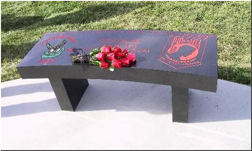 Memorial bench